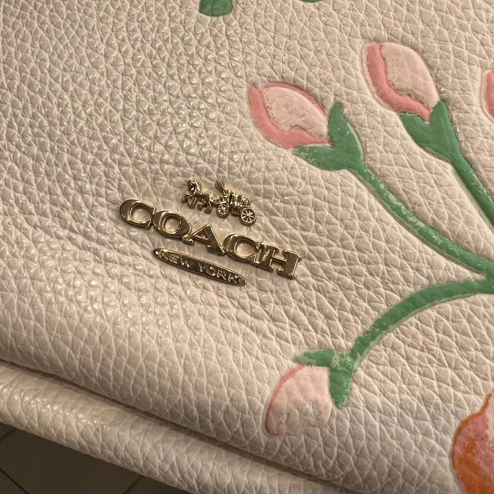 coach Jules Hobo With Dreamy Land Floral Print c8619 - Image 4