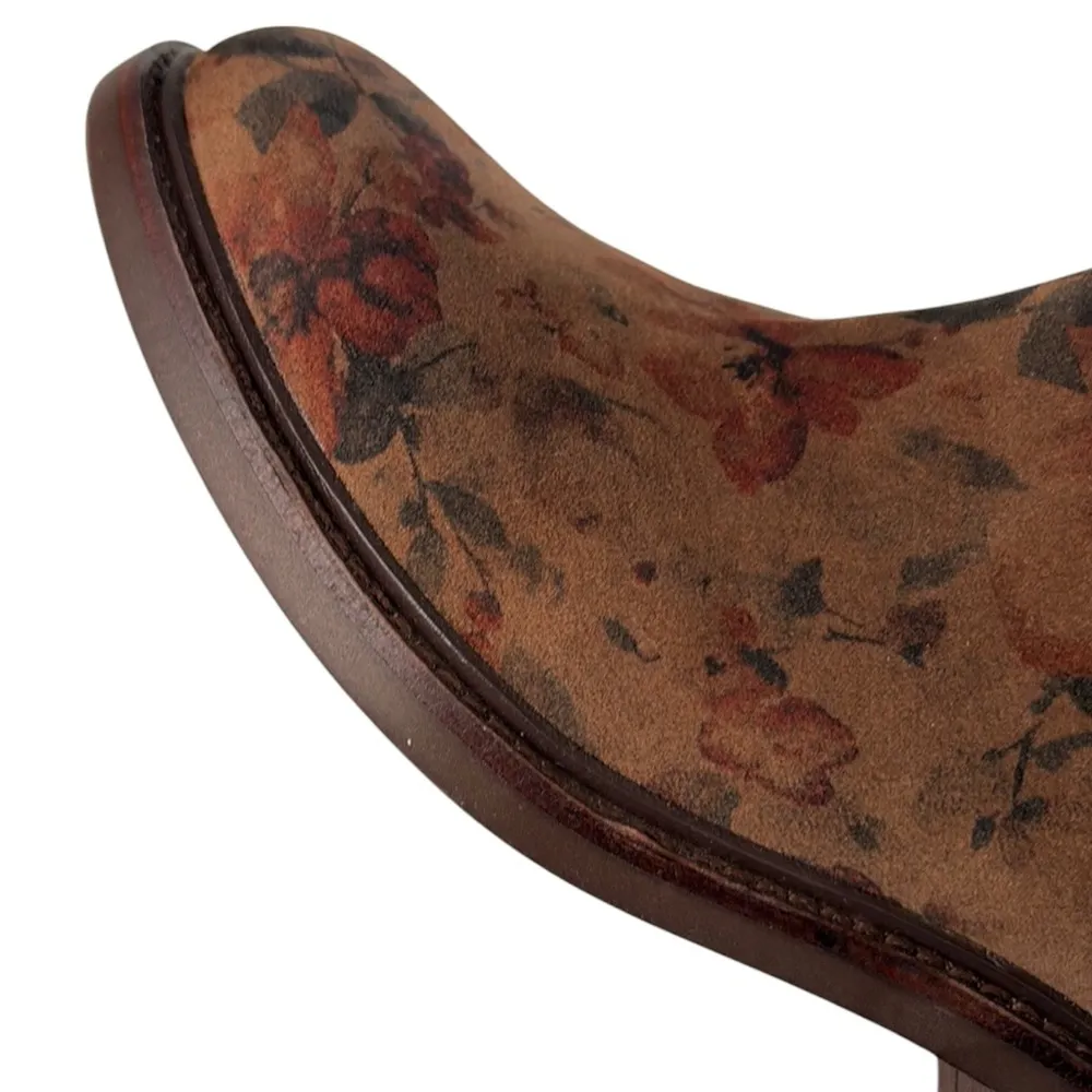 NEW in Box Sofft Leather Pamella Waterproof Floral Chelsea Boots Sz 6 Rtl. $160 - Image 5