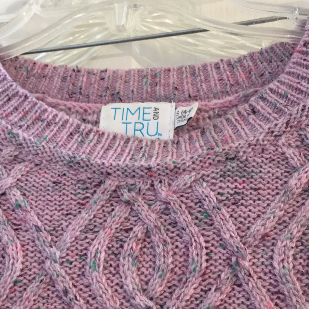 Time And Tru FINAL MARKDOWN  sweater small 4/6 - Image 5