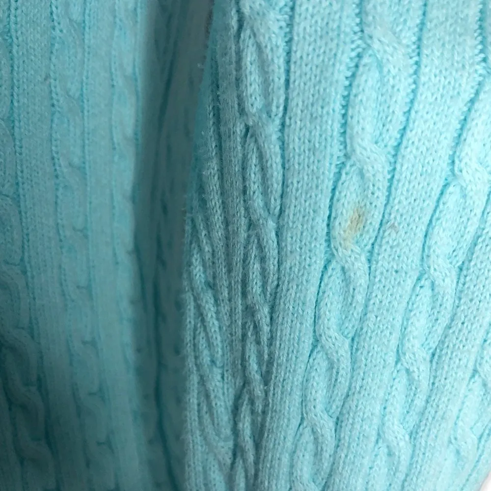 Lilly Pulitzer Cable Knit Button Front Long Sleeve Cardigan - Image 6