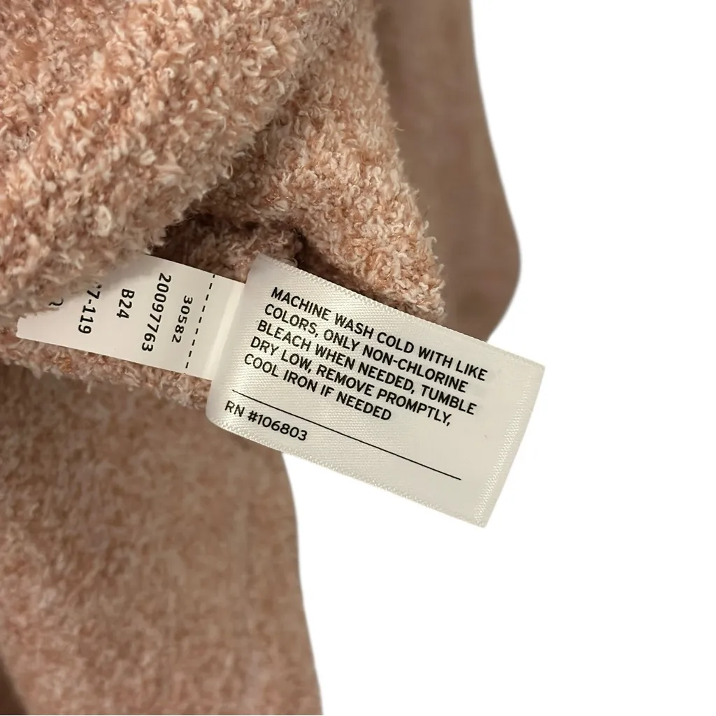 Duluth Trading Co. Women's Fleecey Does It Tunic Pullover Pink Medium - Image 3