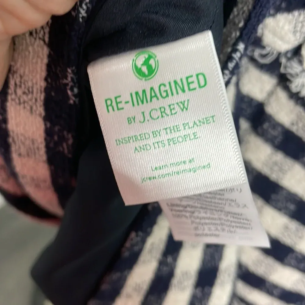 J.Crew  gingham tweed sheath dress NEW - Image 9