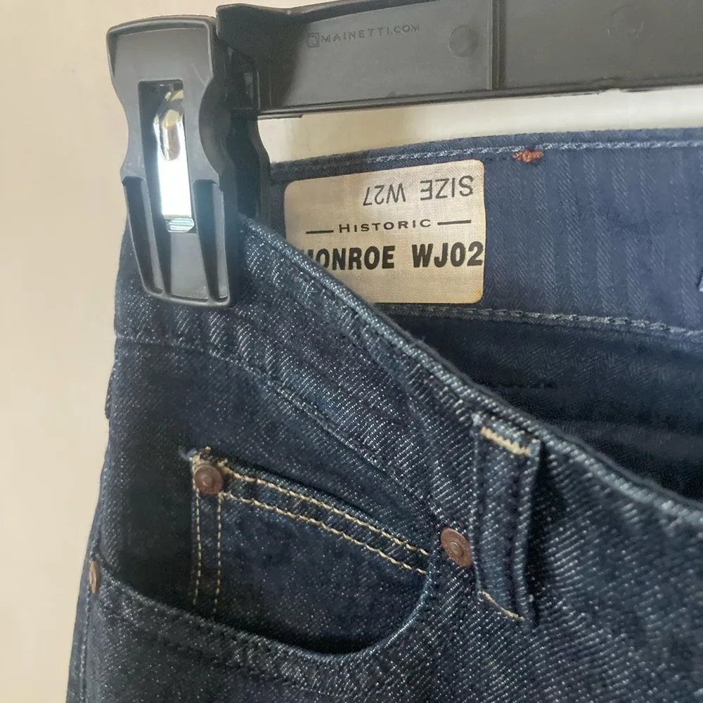 Historic Brand women’s size 27 dark blue 5 pocket MONROE jeans 27x32 - Image 3