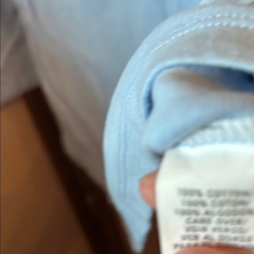 FINAL MARKDOWN Anne Klein Light Blue Long Sleeve Top xl - Image 4