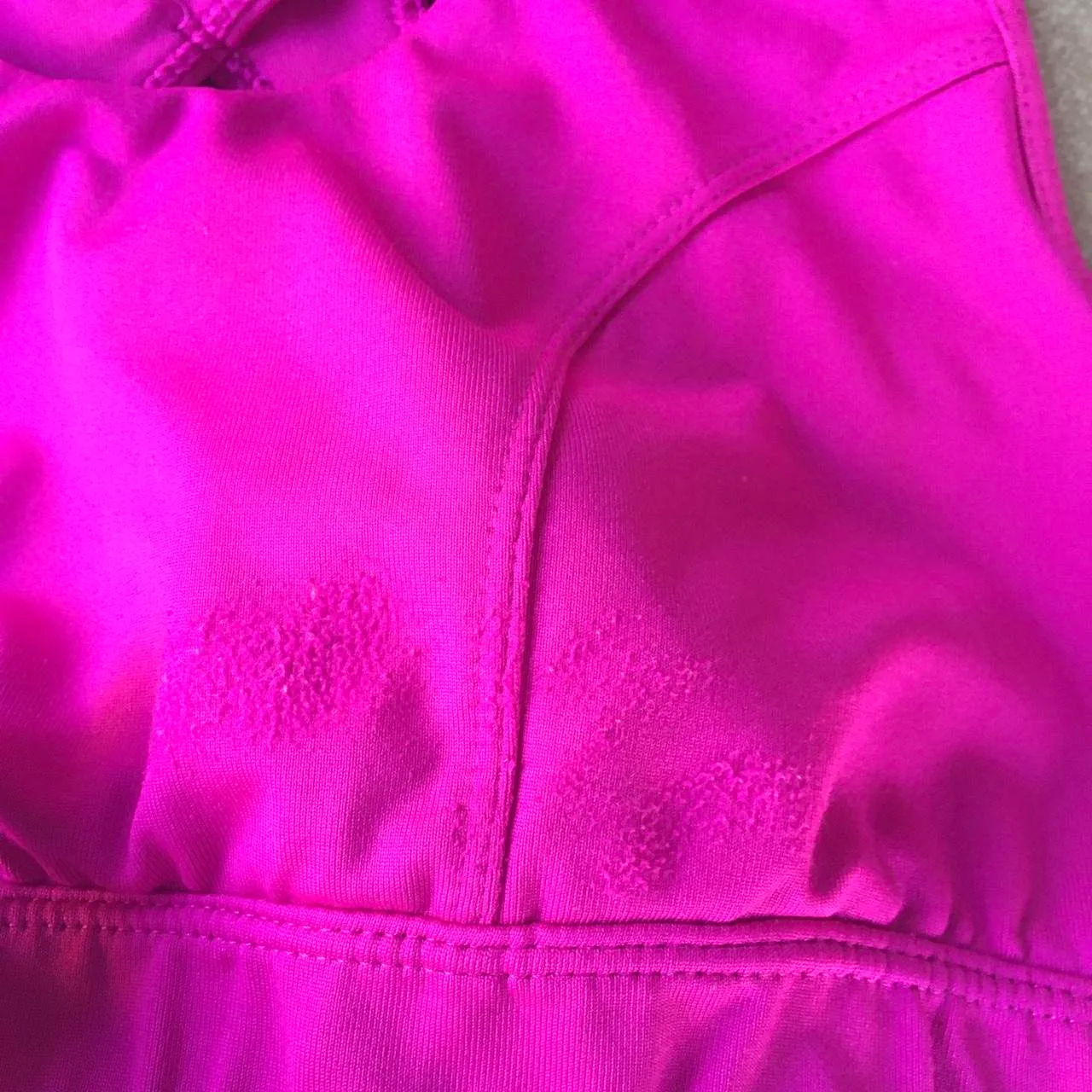 Fuschia High Impact Sports Bra - Image 3