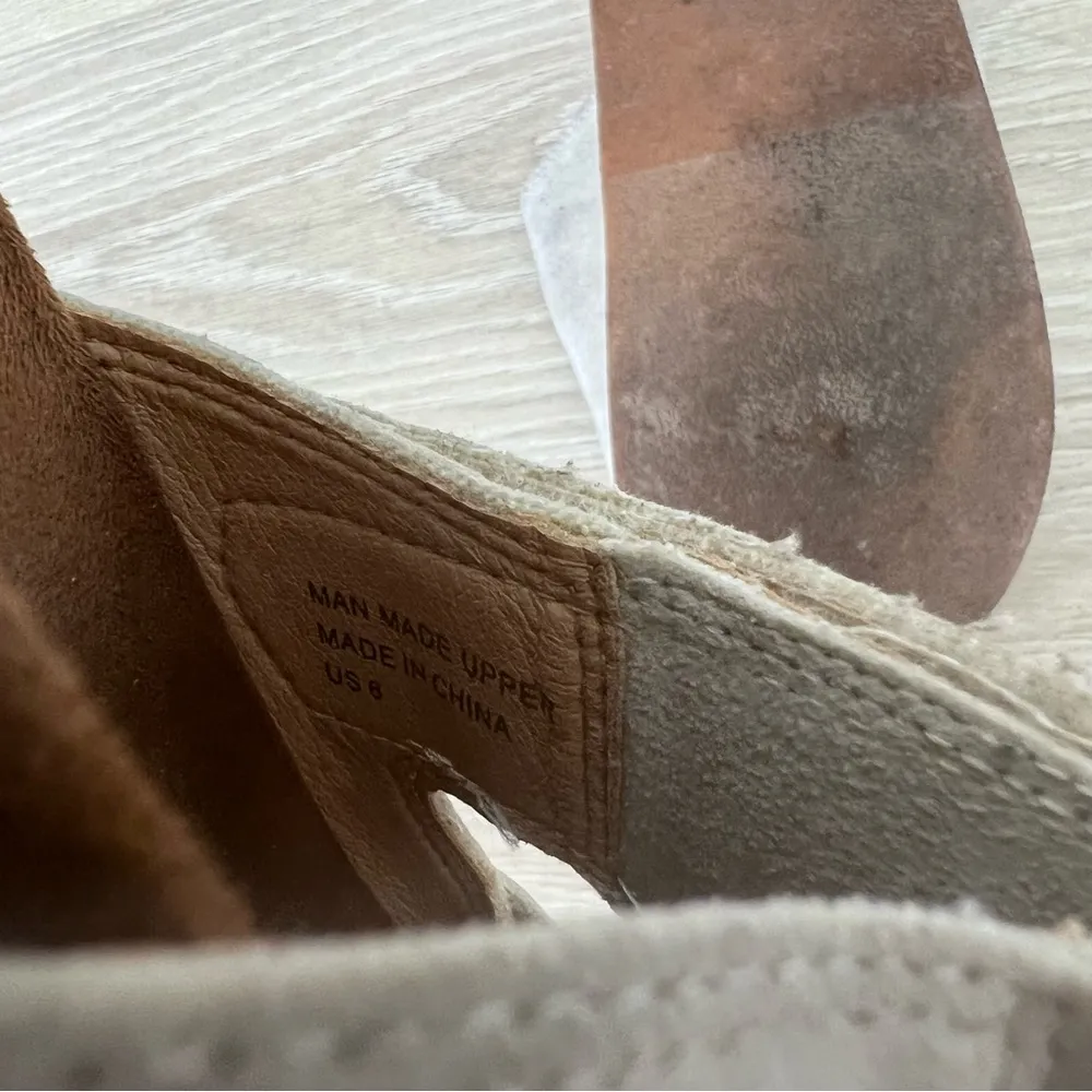 Oasis Society Taupe Platform Sandal Size 6 - Image 10