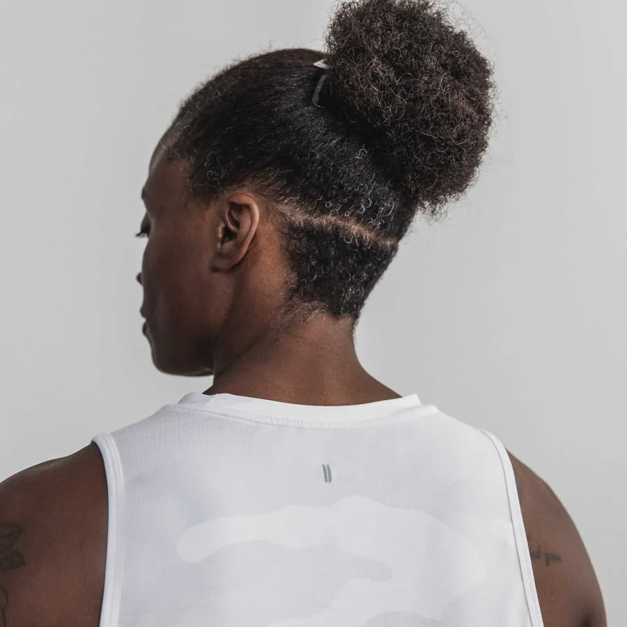 NWT Women's NOBULL Camo Muscle Tank - XL - White Camo - Image 4