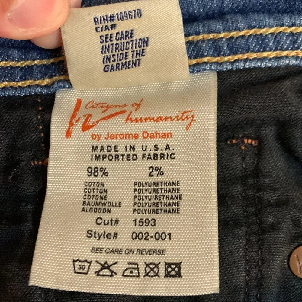 Citizens of Humanity Cutoffs Jeans Size 26 - Image 15