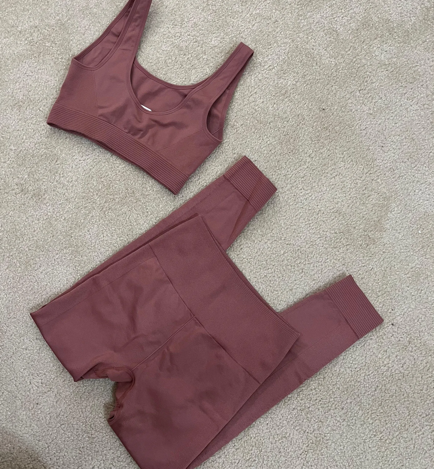 Fabletics Gym Bra + Legging Matching Set - Image 2