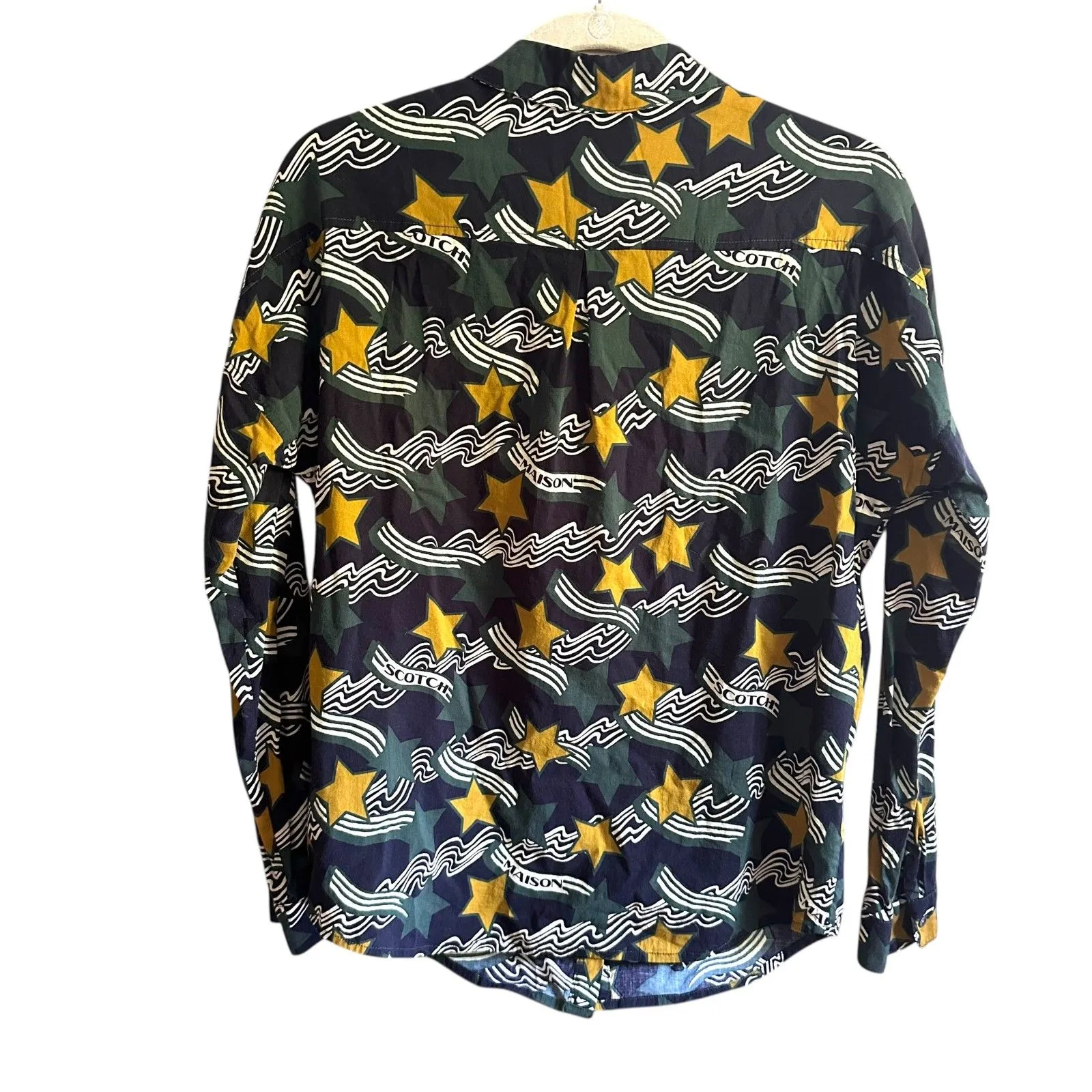 SCOTCH & SODA Star Printed‎ Button Down Small - Image 2