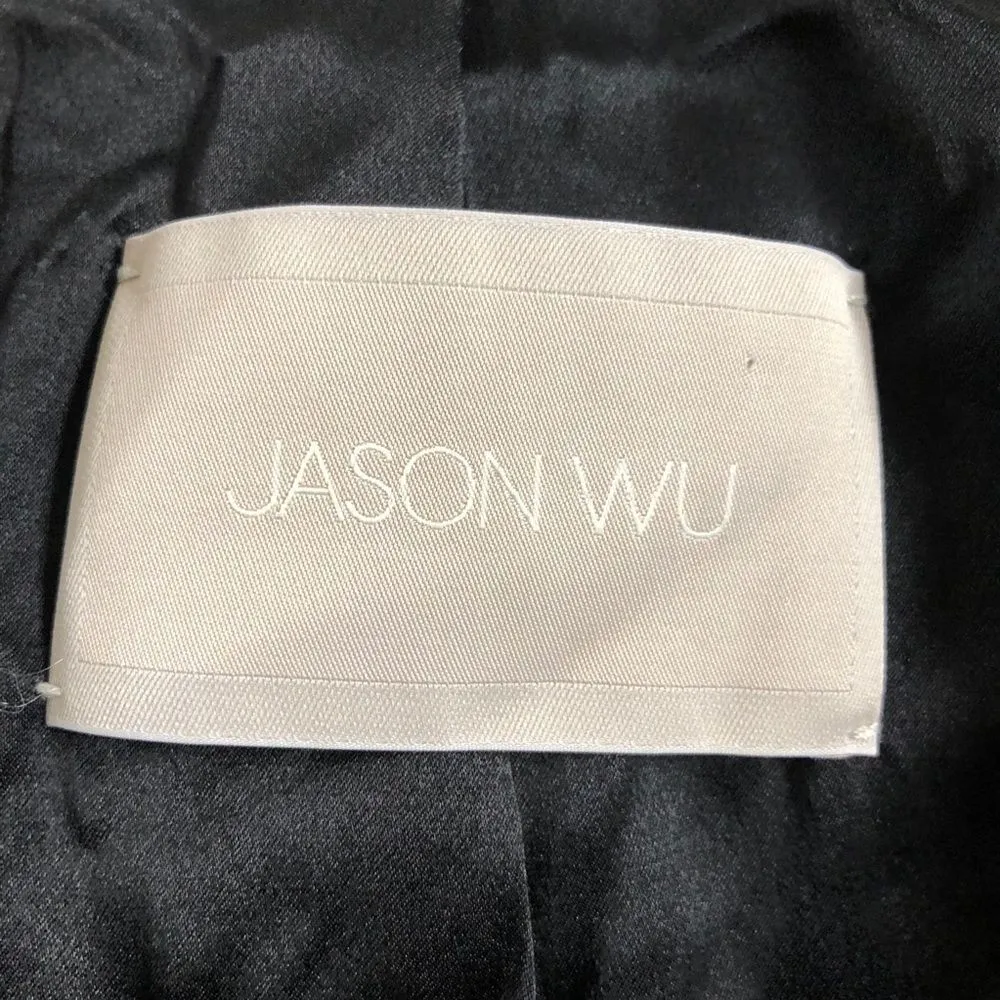 Jason Wu 2010 Layered Lapel Cocoon Coat Cap Sleeve - Image 13