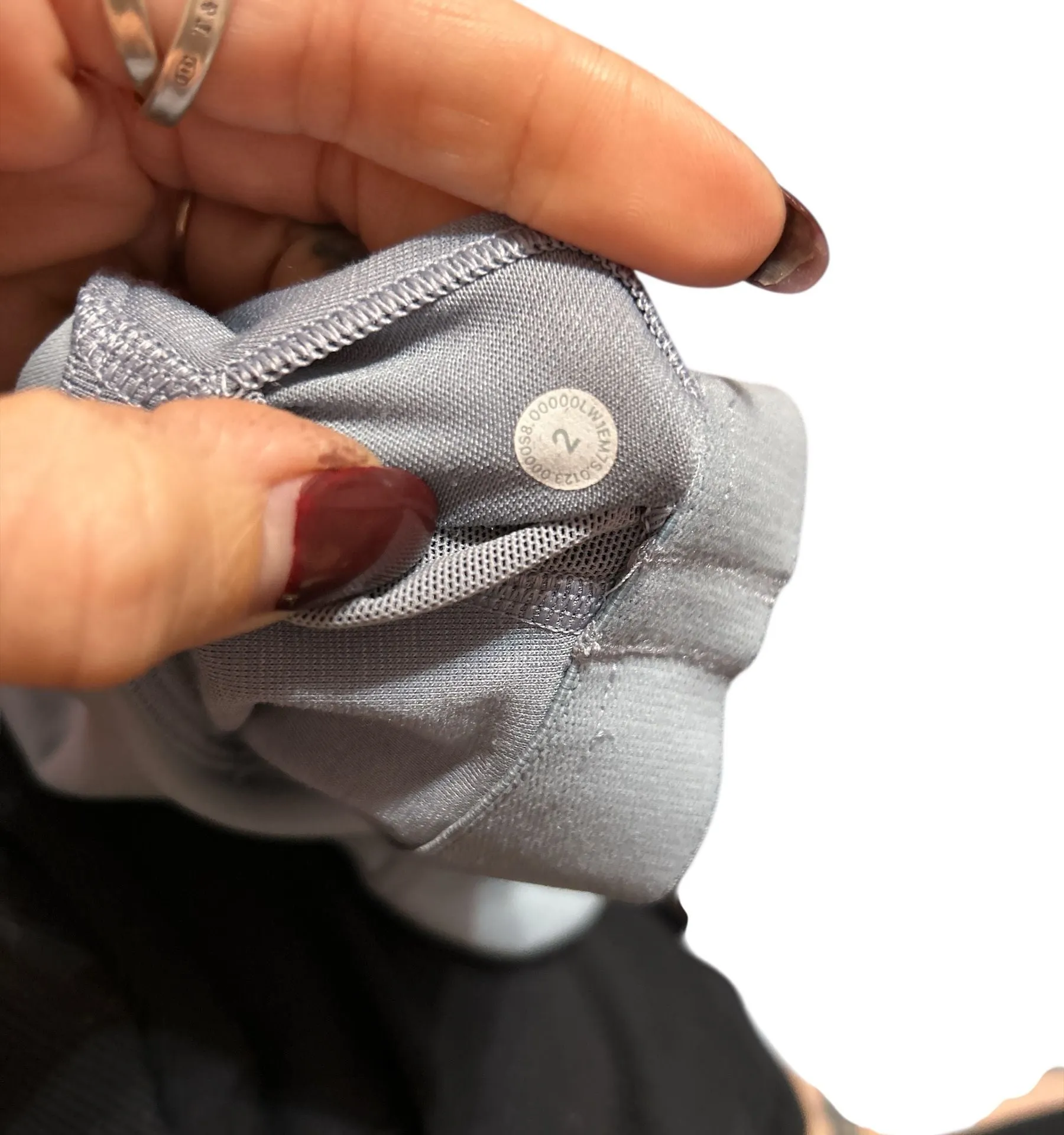 lululemon wunder under tank, powder blue size 2 - Image 4