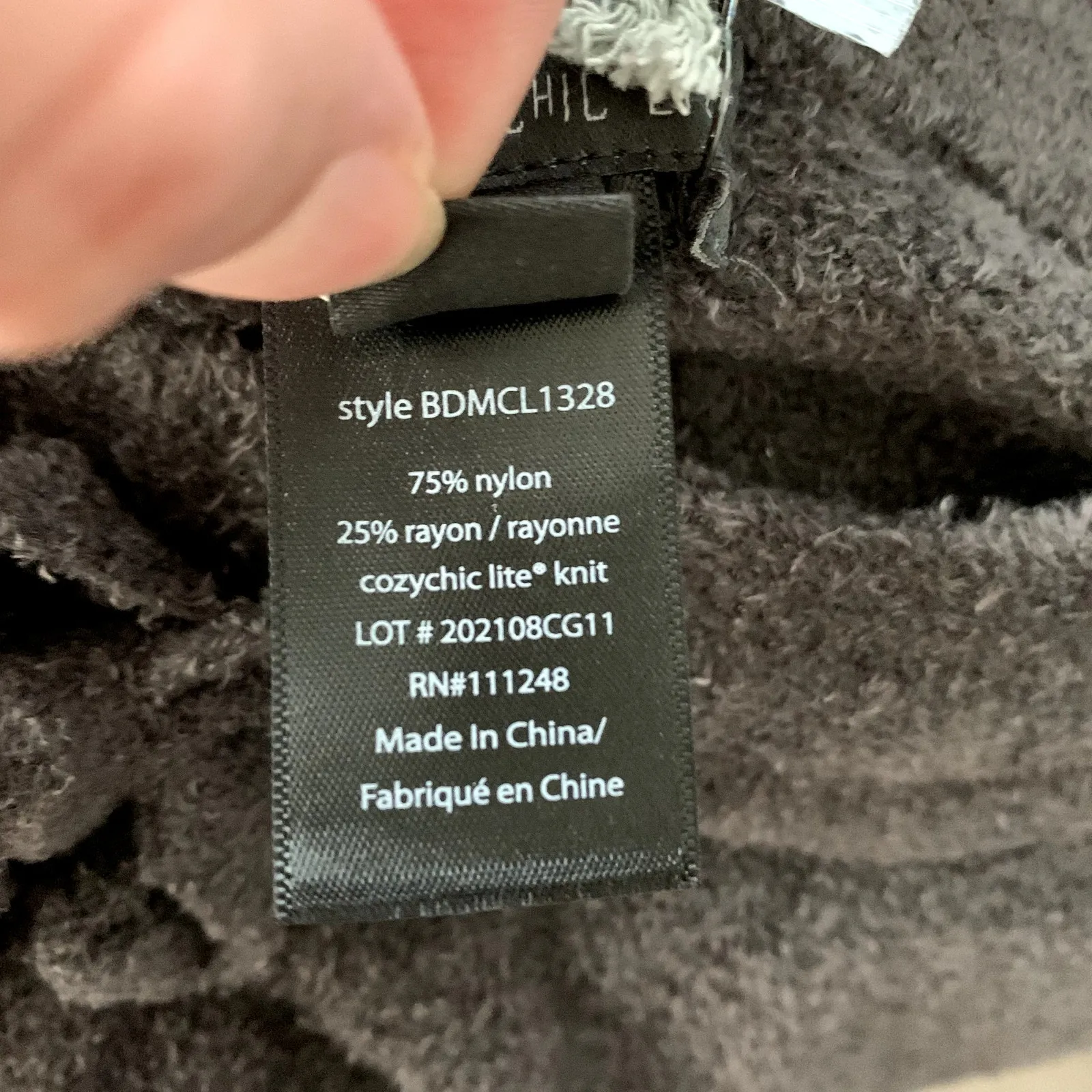 Barefoot Dreams Coy Chic Lite Pants Pull On Brown Pants Womens Size Small New - Image 13