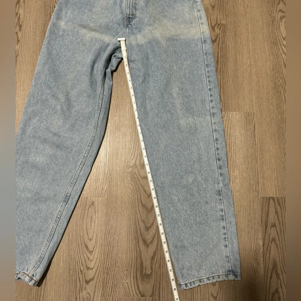 1993 Vintage Denim Levi's Unisex Retro Unique Jeans sz 10 90s‎ Zipper Streetwear - Image 8