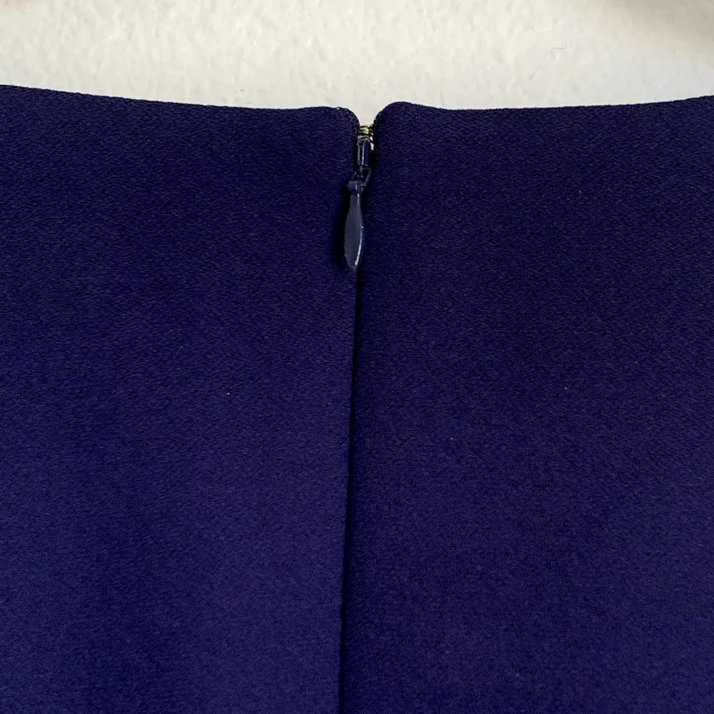 Finders Keepers Goodbye Long Sleeve Square Neck Mini Dress in Blue - Image 7