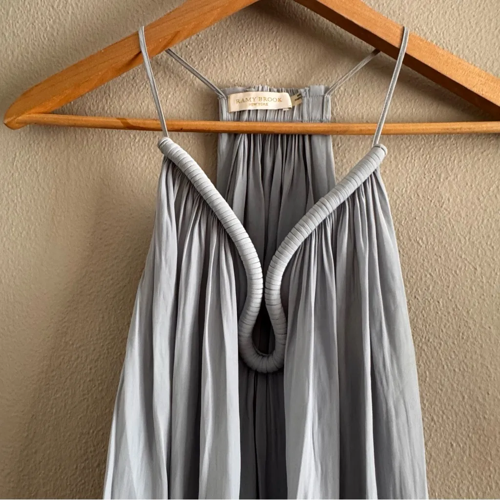 RAMY BROOK Silk‎ Halter Tunic - Image 2