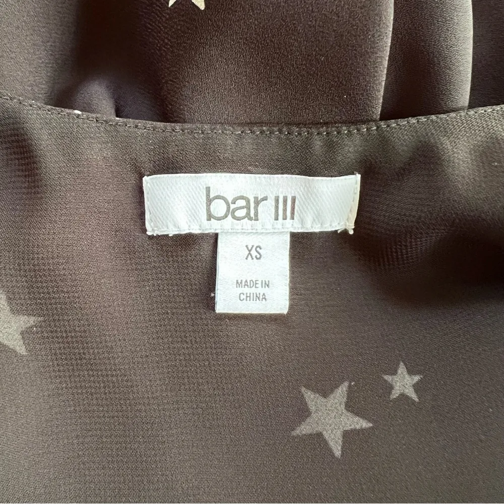 Bar III Knock-Out Camisole Black Star XS spaghetti strap pullover celestial - Image 9