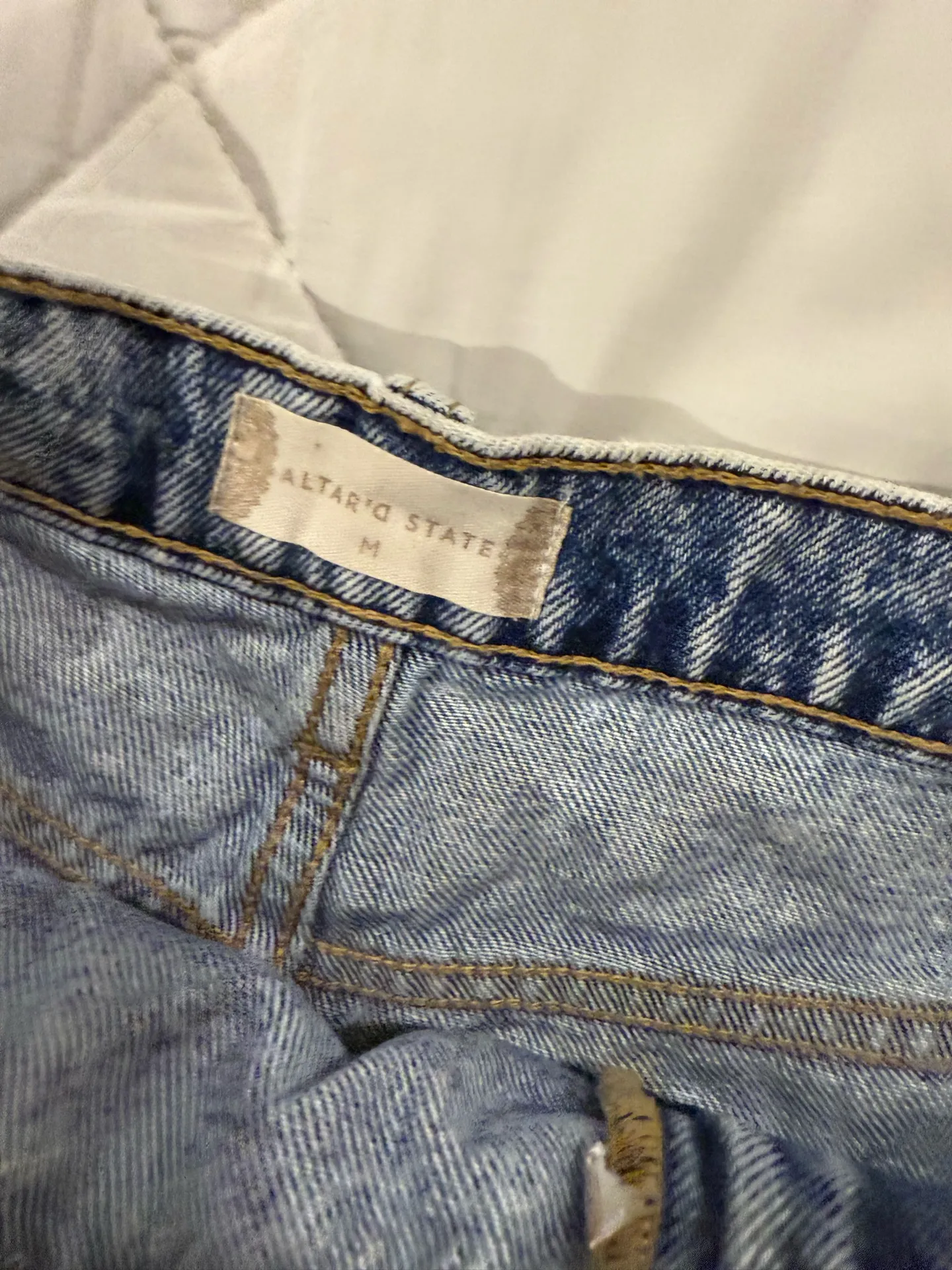 Altar'd State Jean Skort - Image 2