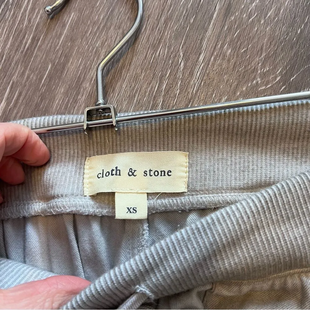 Anthropologie Cloth & stone chambray joggers‎ - Image 3