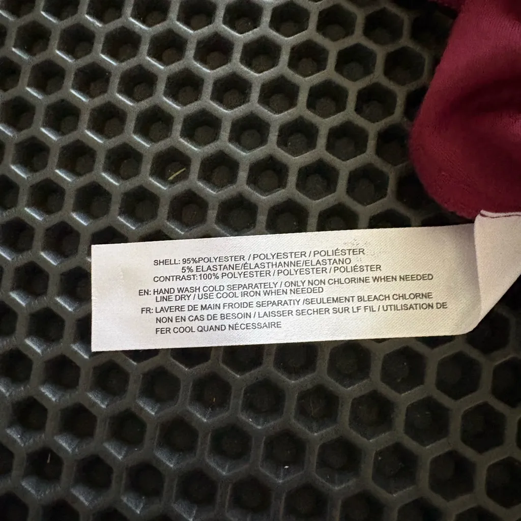 Band of Gypsies Deep Red Velvet Blouse - Image 7