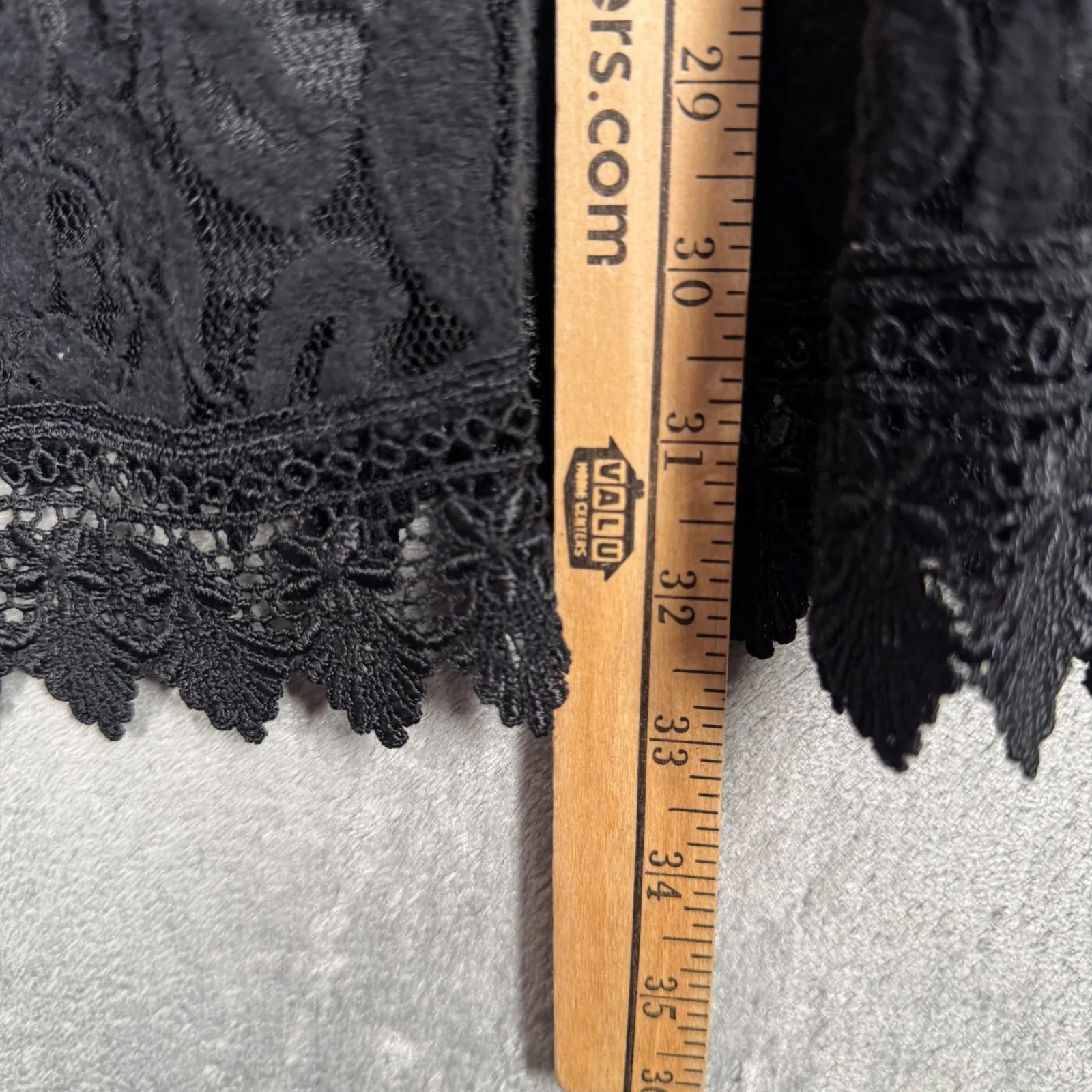 Angie Dress Womens M Black Lace Beaded Neck‎ Sleeveless Shift Cocktail Party - Image 10