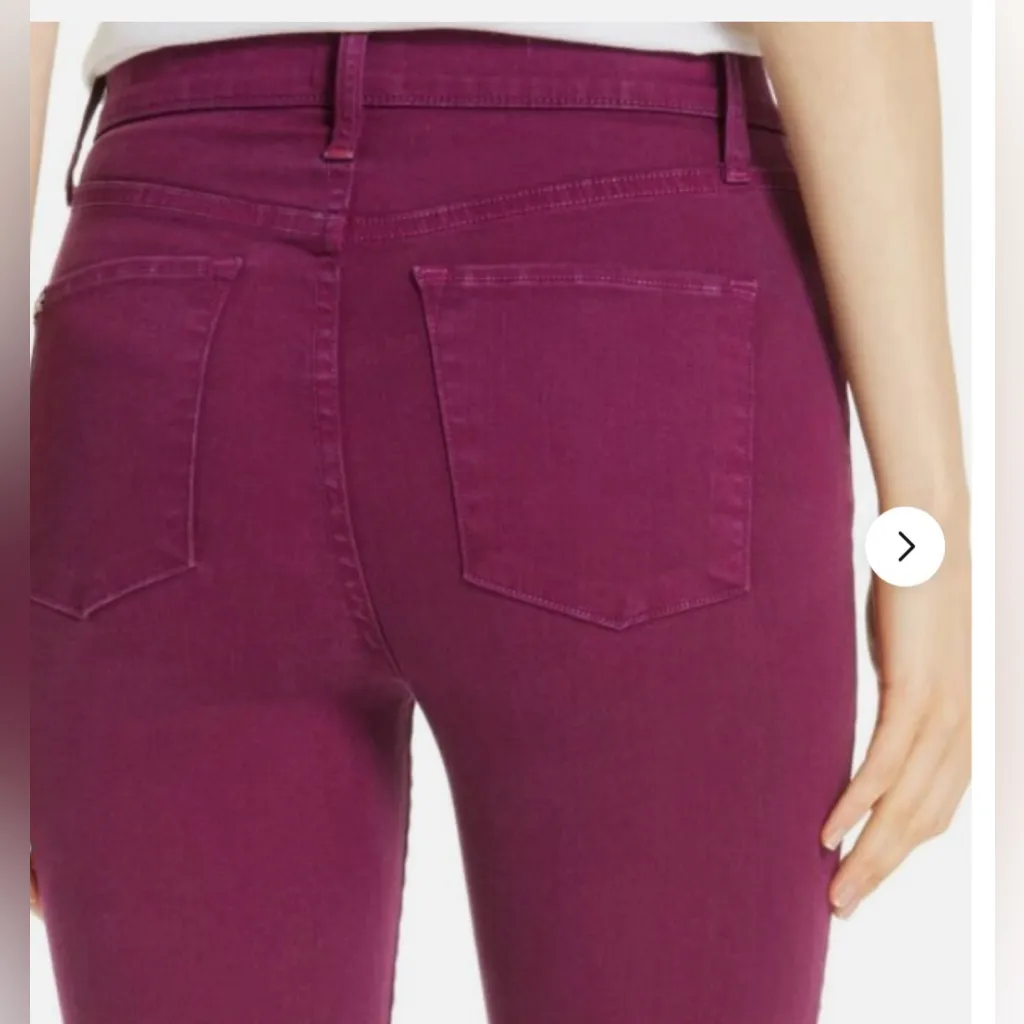 Alice + Olivia high rise button fly jeans. Size 29 - Image 5