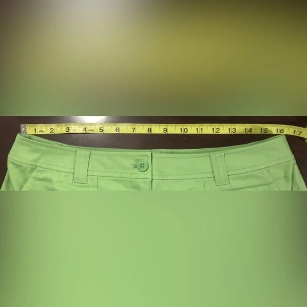 Appleseed’s Sz 12 Green Apple Cargo Shorts Chino High Rise Stretch NEW NWT - Image 7