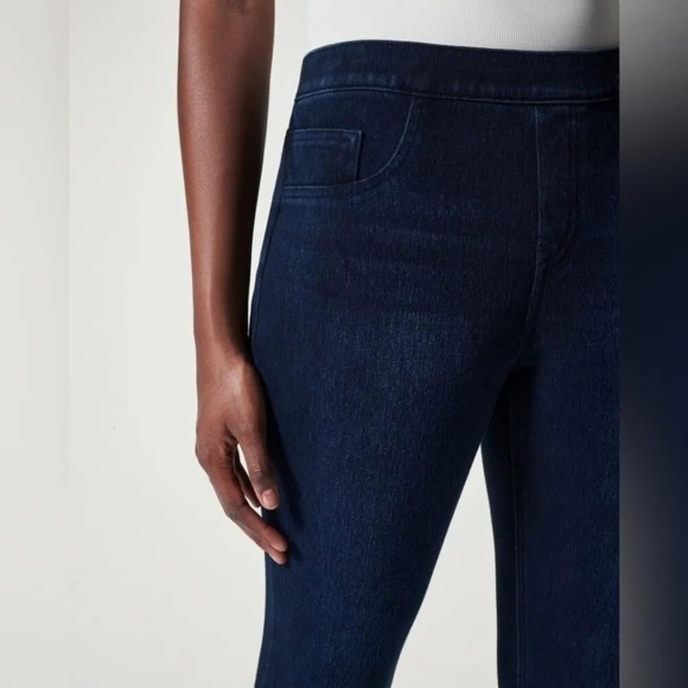 Spanx Jean-ish® Ankle Leggings in Twilight Rinse - Image 6