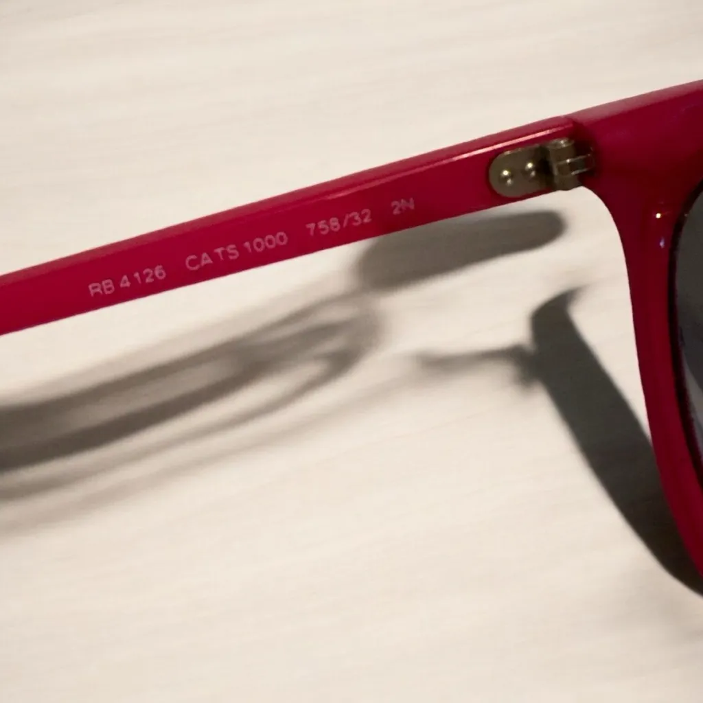 Ray Ban RB4126 CATS 1000 Wayfarer Unisex Sunglasses w/Case - Image 4