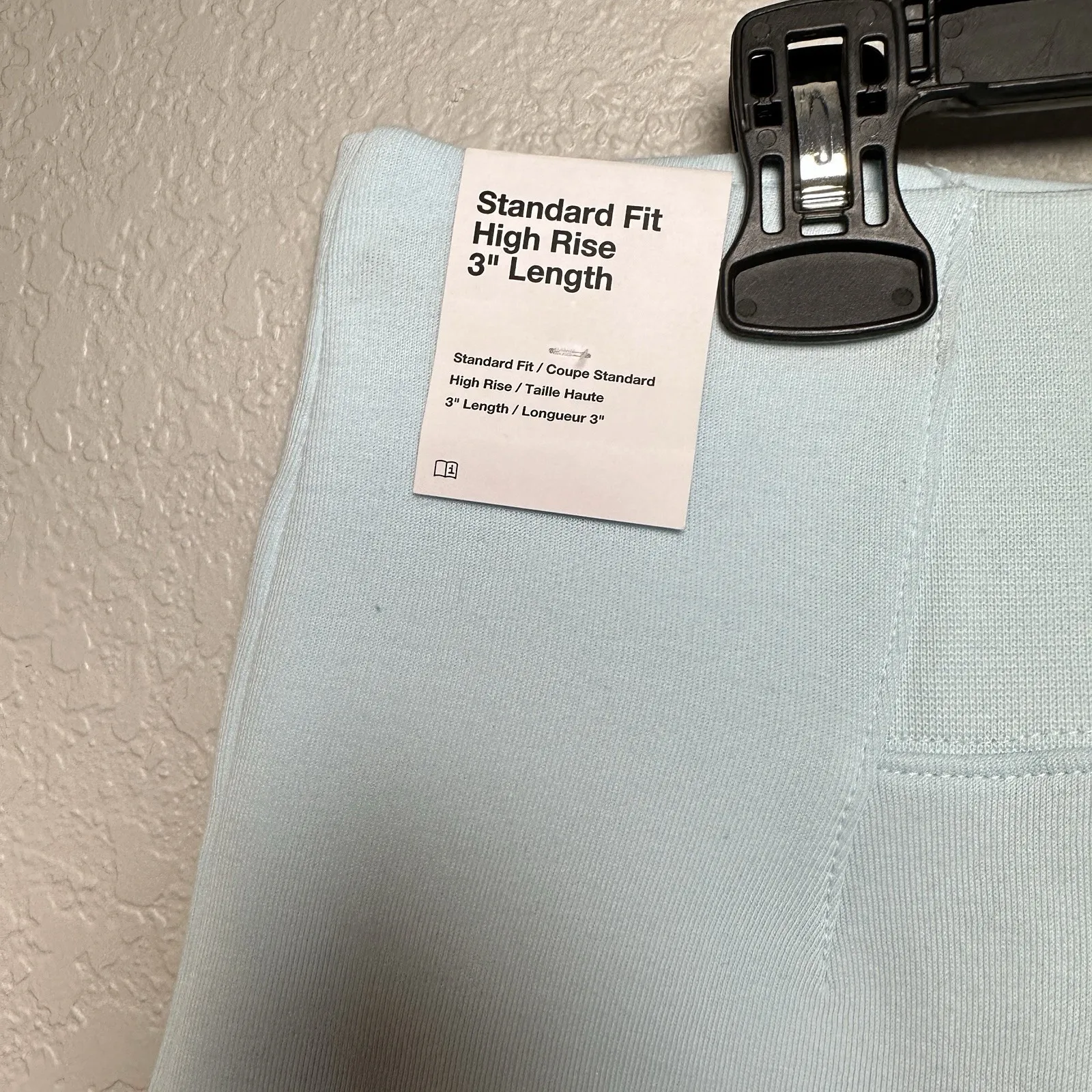 Nike High Rise 3" Shorts L Light Blue Pleated Tenniscore‎ Y2K Athleisure NWT - Image 9