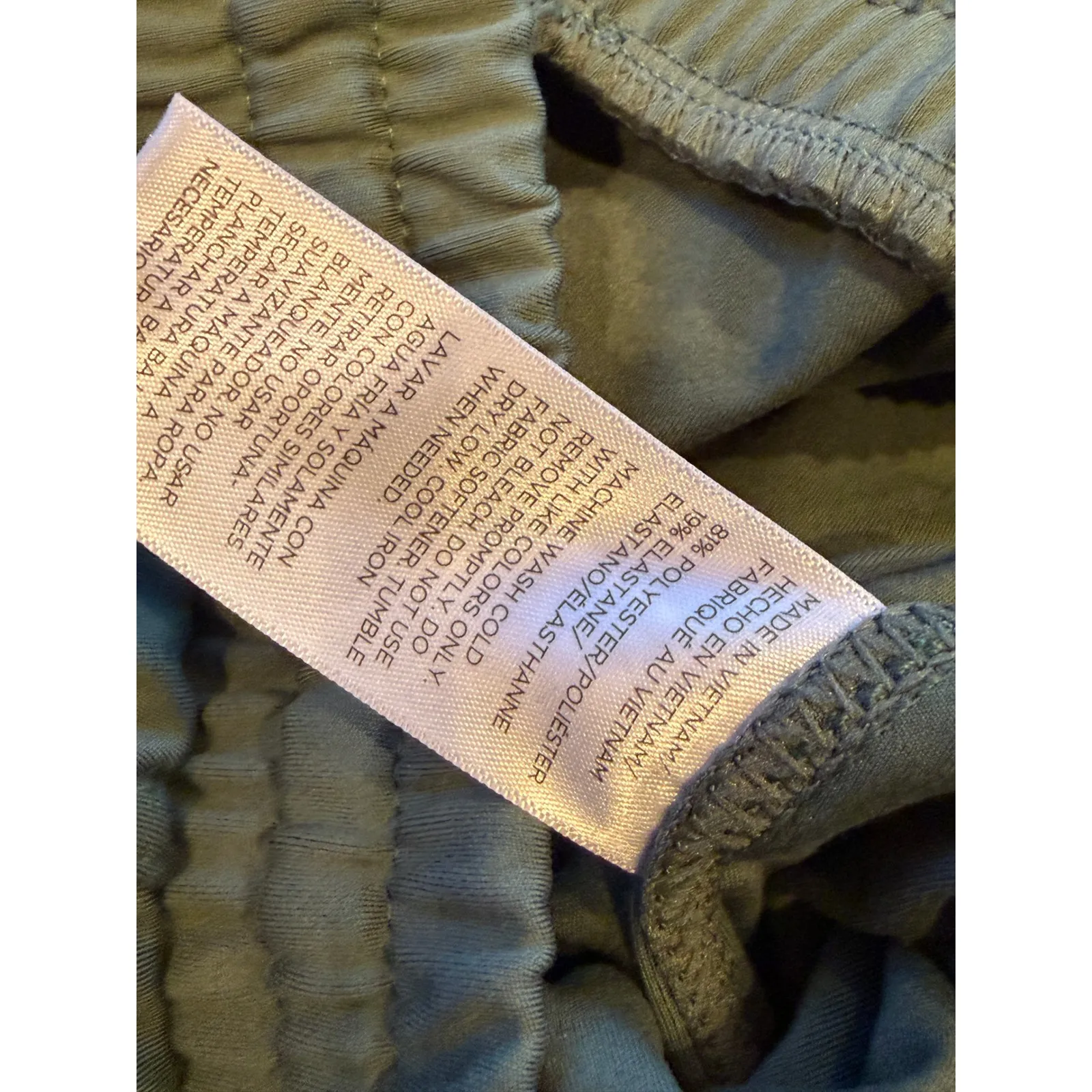 Tommy Hilfiger Sport Shorts NWT Large Womens Green Pockets Drawstring Athletic - Image 8