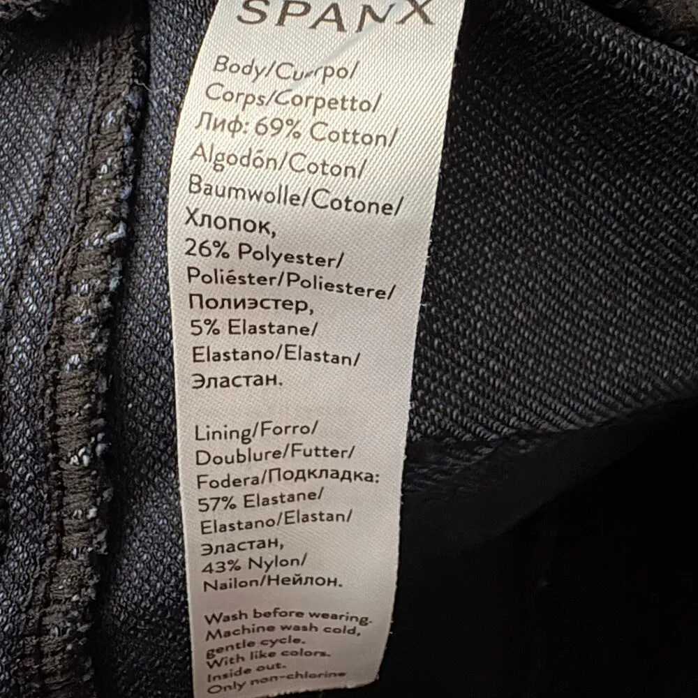 Spanx Jean-Ish Ankle Leggings 1X Women’s Blue Twilight Rinse - Image 5