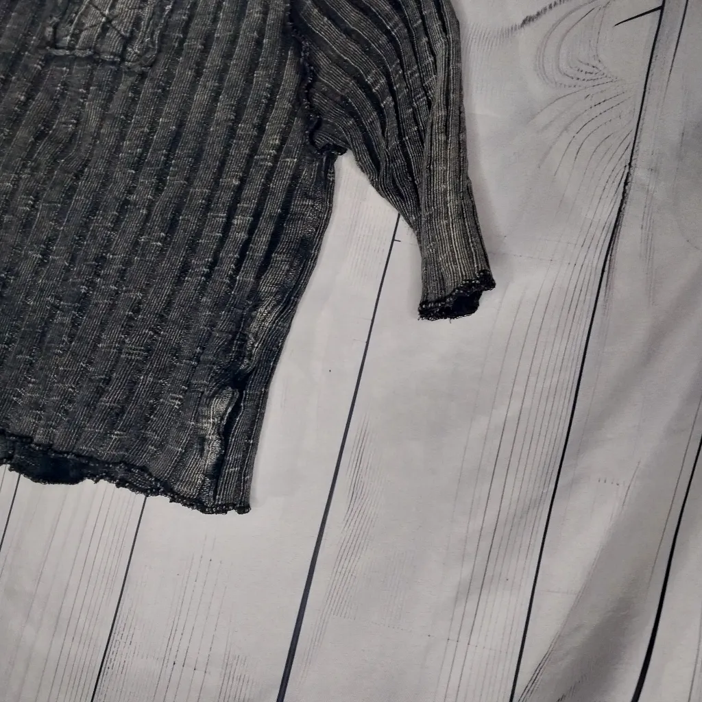 We The Free Meant to Be Ribbed Knit Short Sleeve Cropped Top Cotton Size S - Image 9