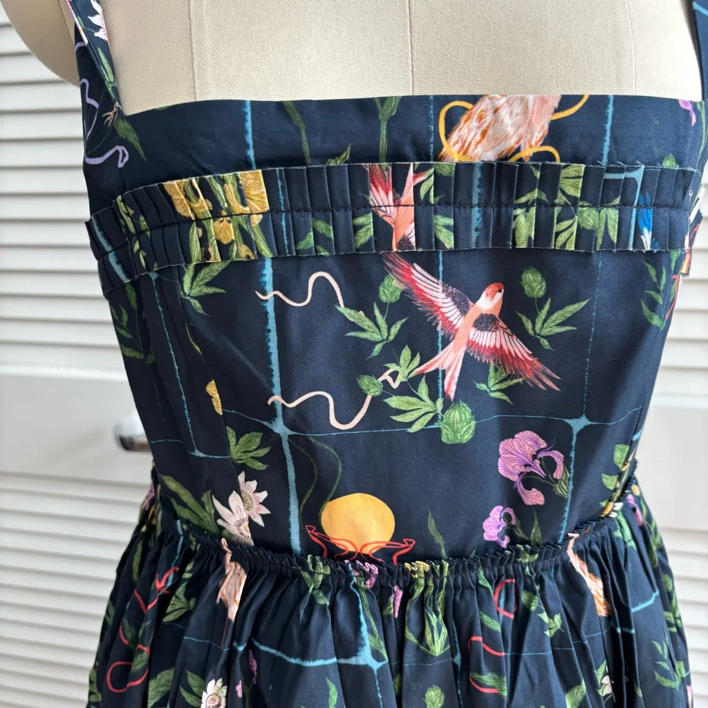 Agua by AguaBendita Navy Floral Dress - Image 7