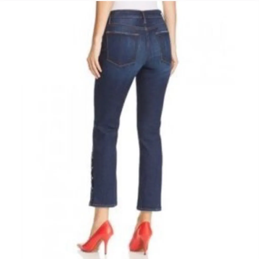 FRAME Meribel The Modern Pocket High-Rise Crop Jeans W1884 Sz 31 - Image 3