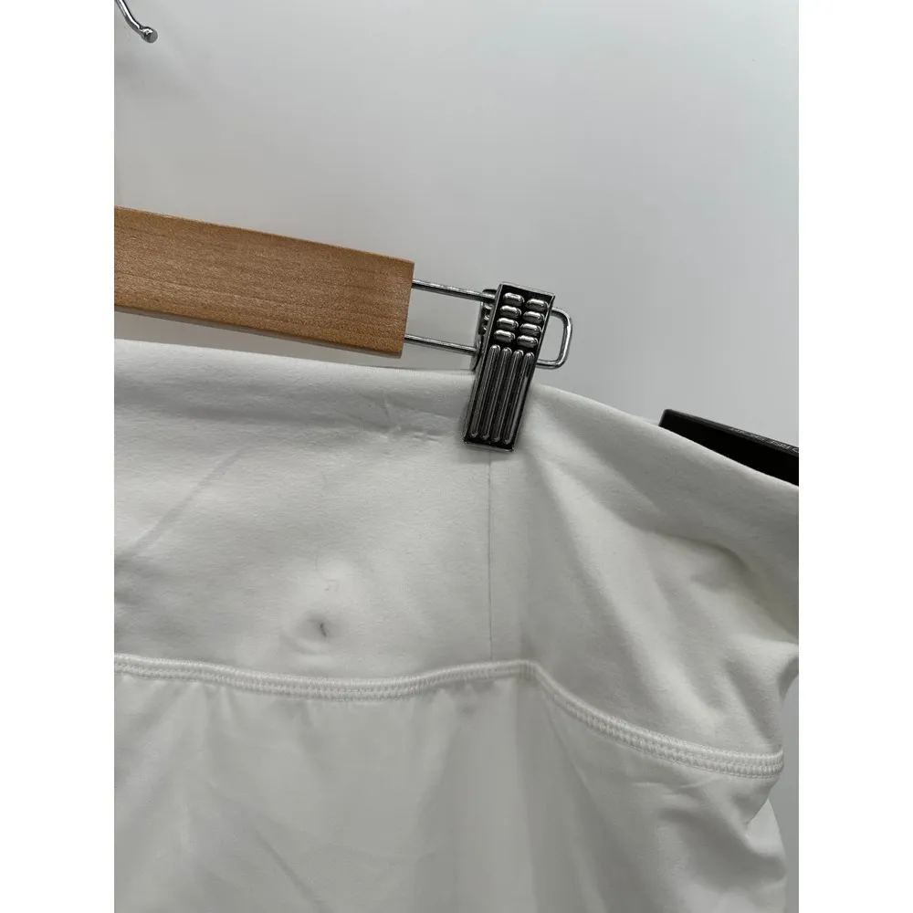 Calia Skirt Women XXL White Tulip Hem Built In Shorts Mini Skort Mid Rise - Image 4