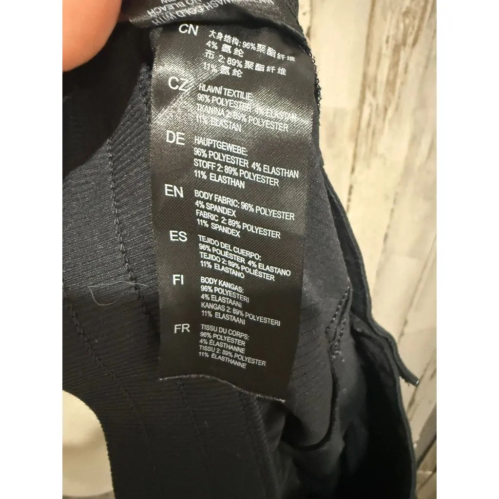 KUHL Pants Womens Size 8 Black Stretch Straight Leg Hiking Outdoor Cargo - Image 3