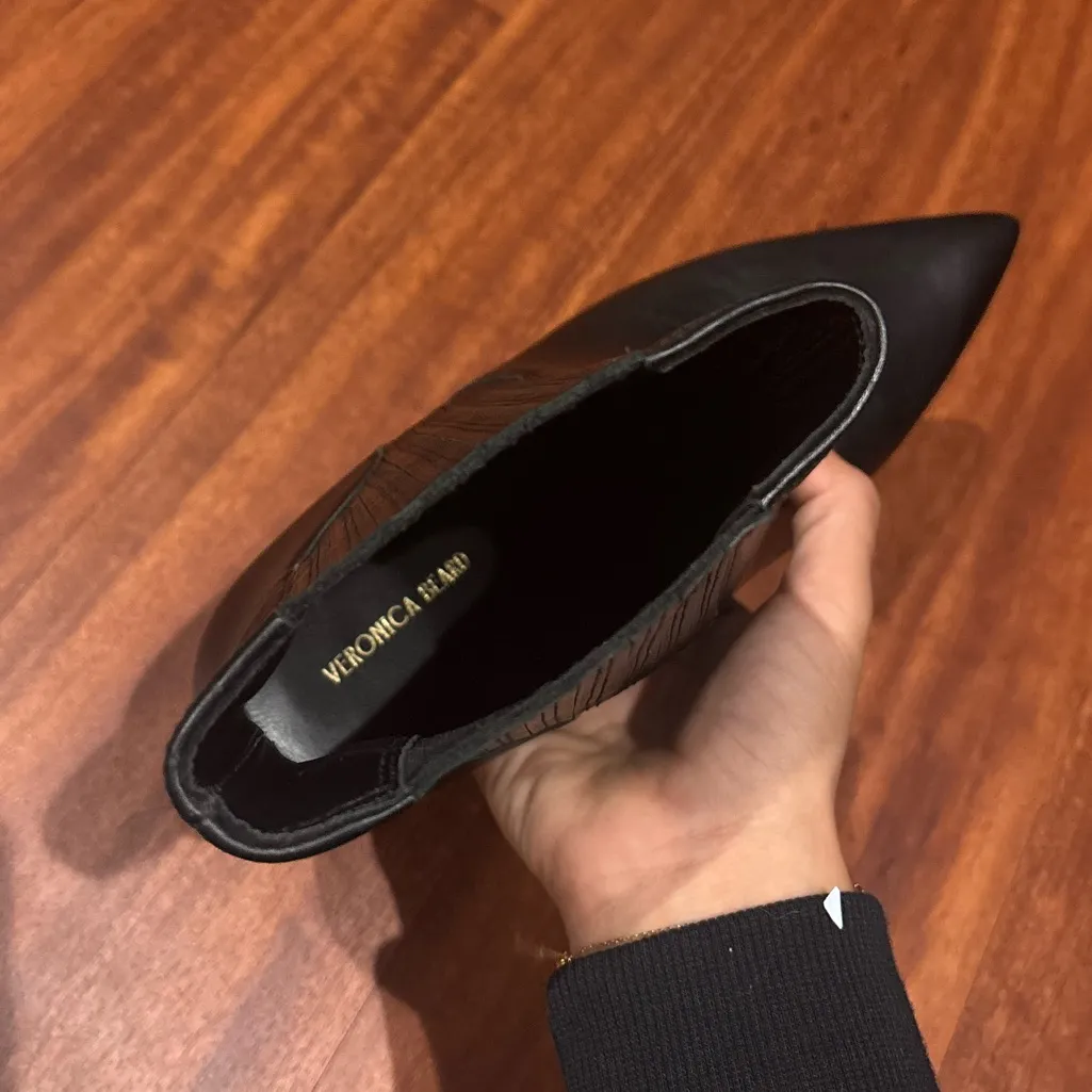 Veronica Beard Lisa Mid-Heel Ankle Boot - Image 6