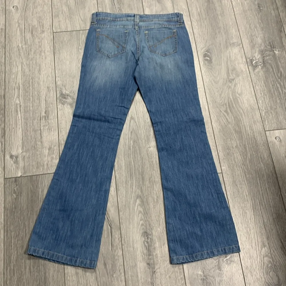 Vintage Y2K No Boundaries Flare Jeans Size 9 - Image 6
