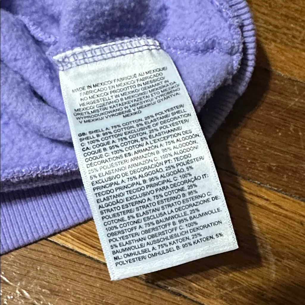 The North Face Women’s Lavender Hoodie, Medium - Image 5