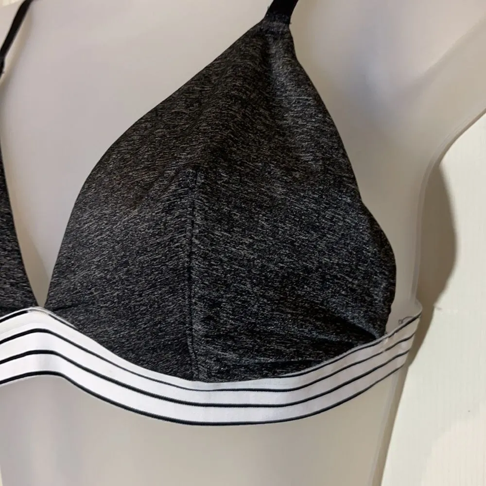 Victoria's Secret Dark Heather Gray Bralette Large L - Image 5