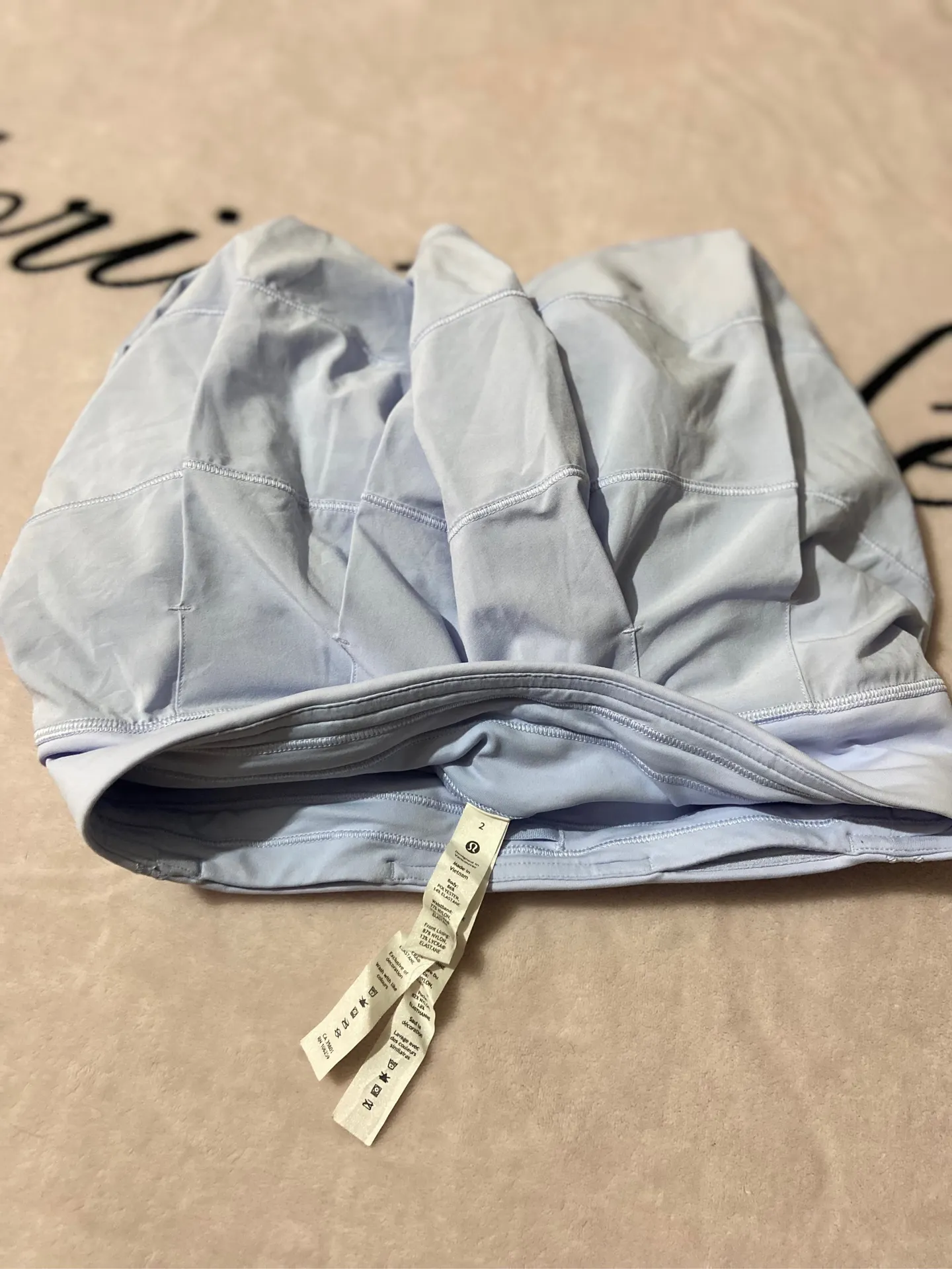 Lululemon Pace Rival Mid-Rise Skirt *Long Pastel Blue - Image 7