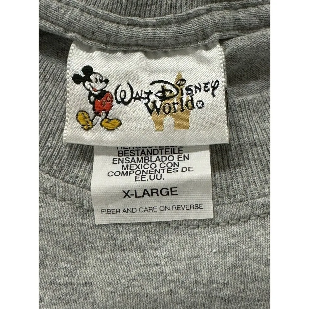 Vintage 2001 Walt Disney World 100 Years Of Magic T Shirt Fantasia Sz XL Cartoon - Image 5