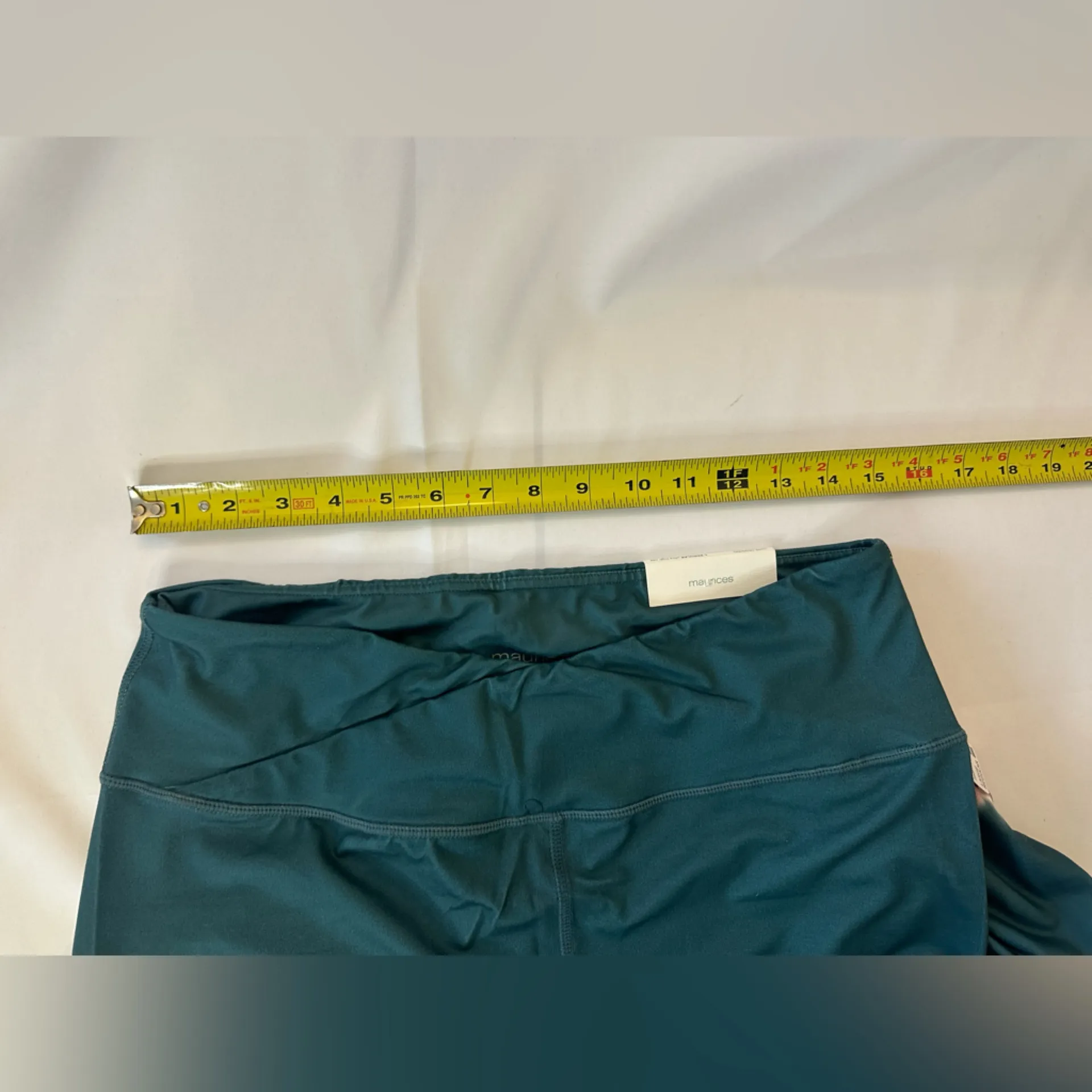 Maurices Women's Green Tie Die Luxe Ultra High Rise Leggings Size L - Image 6