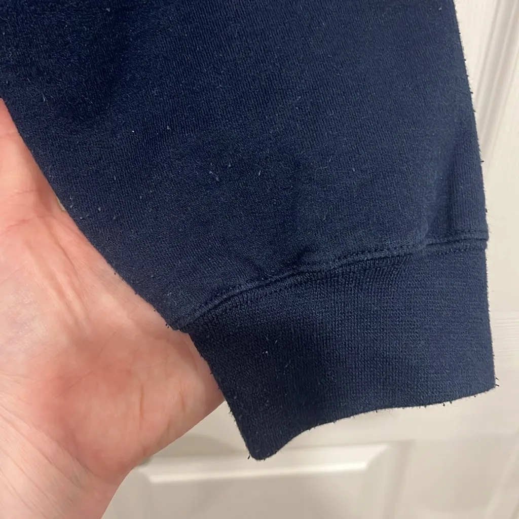 “I Just Want to Drink Wine and Pet My Dog” Ugly Christmas Sweatshirt - Image 4