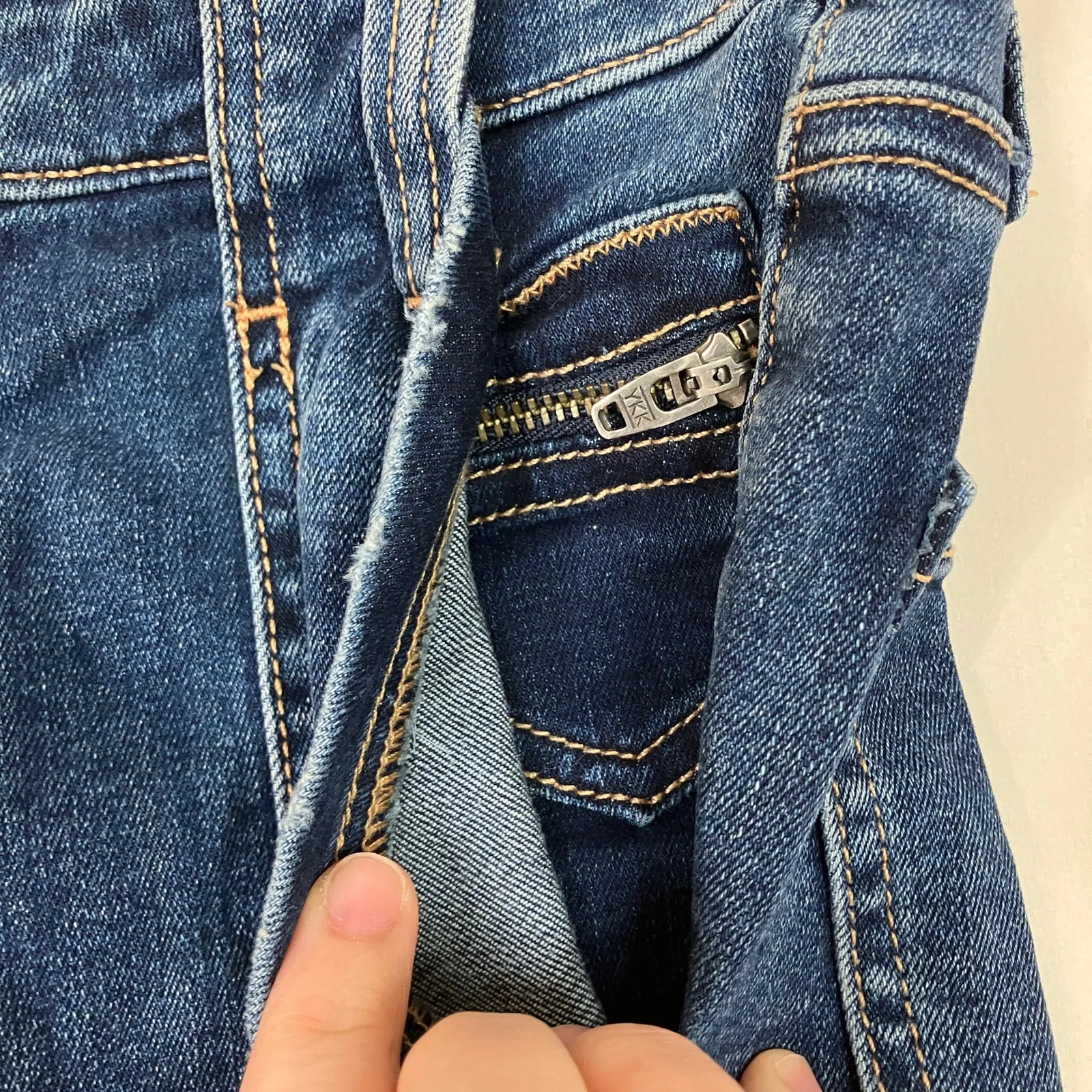 Joie | Skinny Jeans Large Pockets Zip Ankle Dark Wash Cotton Blend Womens 24 - Image 7