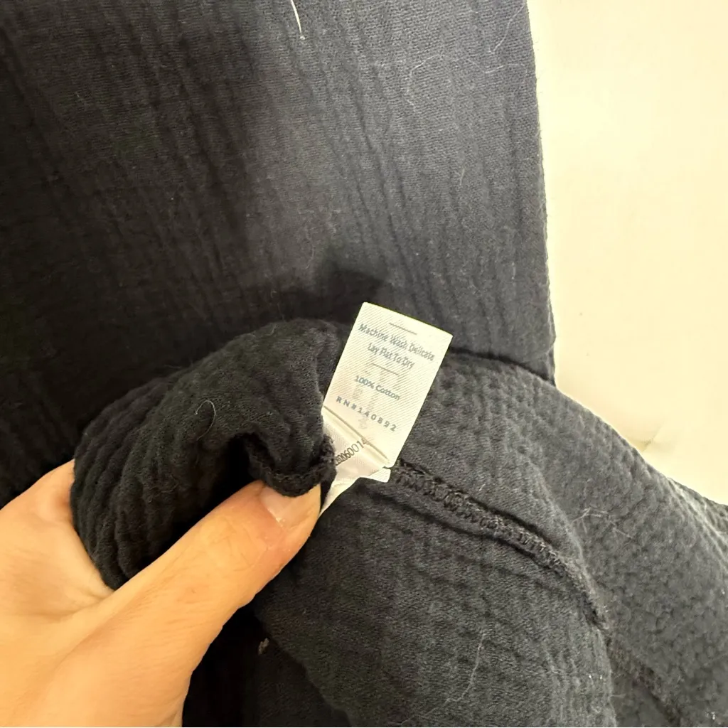 Marine Layer Corinne Midi Dress Cotton Gauze Size Medium - Image 5