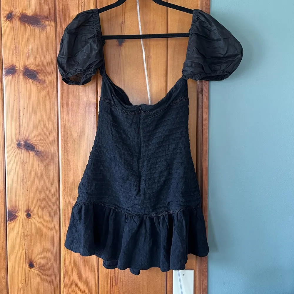 Hello Molly Black St. Cloud Mini Dress- Size US 6 - Image 3