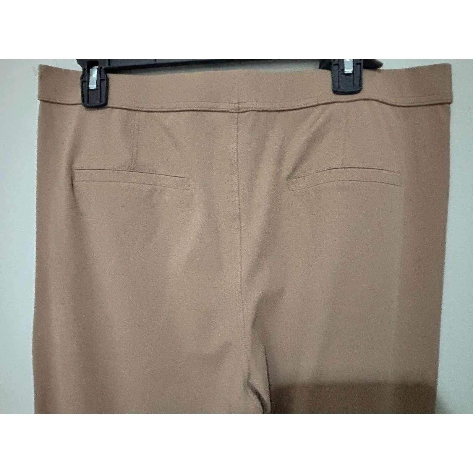 NEW Halara Flex Women's High Waisted Side Pocket Trousers Pants XL Beige - Image 4