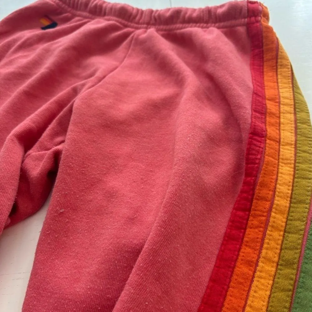 Aviator Nation Sweatpants Red - Image 2